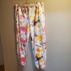 Beach riot bellagio tie dye jogger pants size large